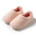 thumbnail image 1 of Bkhluea Women's Fuzzy Curly Fur Memory Foam Slippers with Polar Fleece Lining Warm Cozy Lightweight Slippers, 1 of 5
