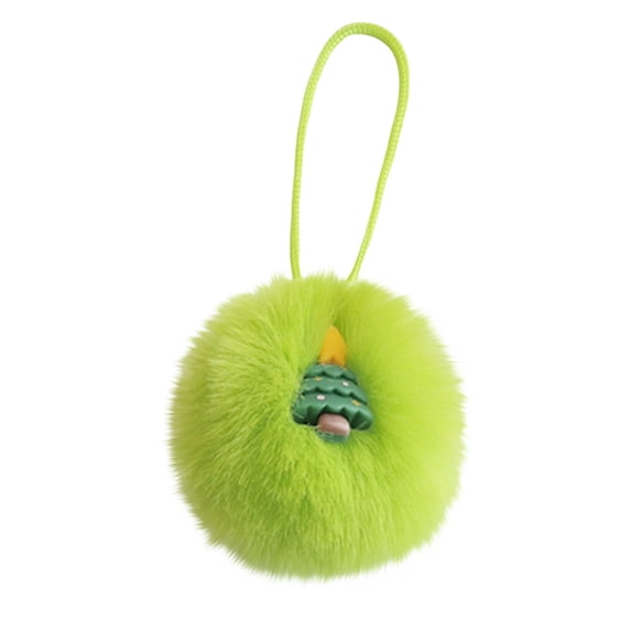Bklubk Christmas Ornaments Faux Ball Hanging Decorations With Santa Snowman Mini Cute Baubles For Christmas Tree Wreath Home