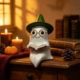 thumbnail image 1 of Bklubk Halloween Reading Ghost Figurine, 1 of 5
