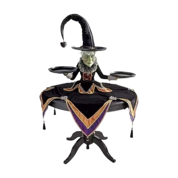Bklubk Halloween Witch Display Stand Spooky Decorative