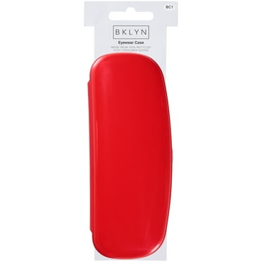 Bklyn, Red, Adult, Unisex, Plastic, Eyewear Case , BKCASERED0000,1 Pc