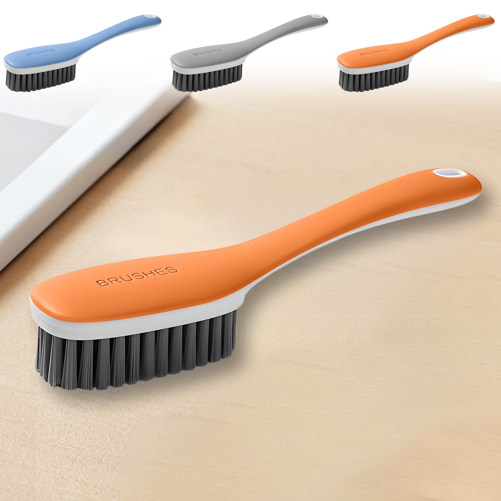 3 Multi-Surface Shoe Care Brushes, 4-Sided Brass Bristle Design For Suede & Leather, Professional Cleaning Tool To Restore Texture, Gentle Yet Effective Nap Reviver - View #7