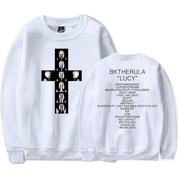 Bktherula Merch Long Sleeve Women Men Printed Trend HipHop Streetwear Sweatshirts