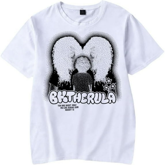 Bktherula Merch Short Sleeve T-shirt Unisex Fashion Crew Neck Top