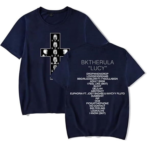 Bktherula Merch T-shirt Summer New Fashion Printed Women Men Casual Short Sleeve