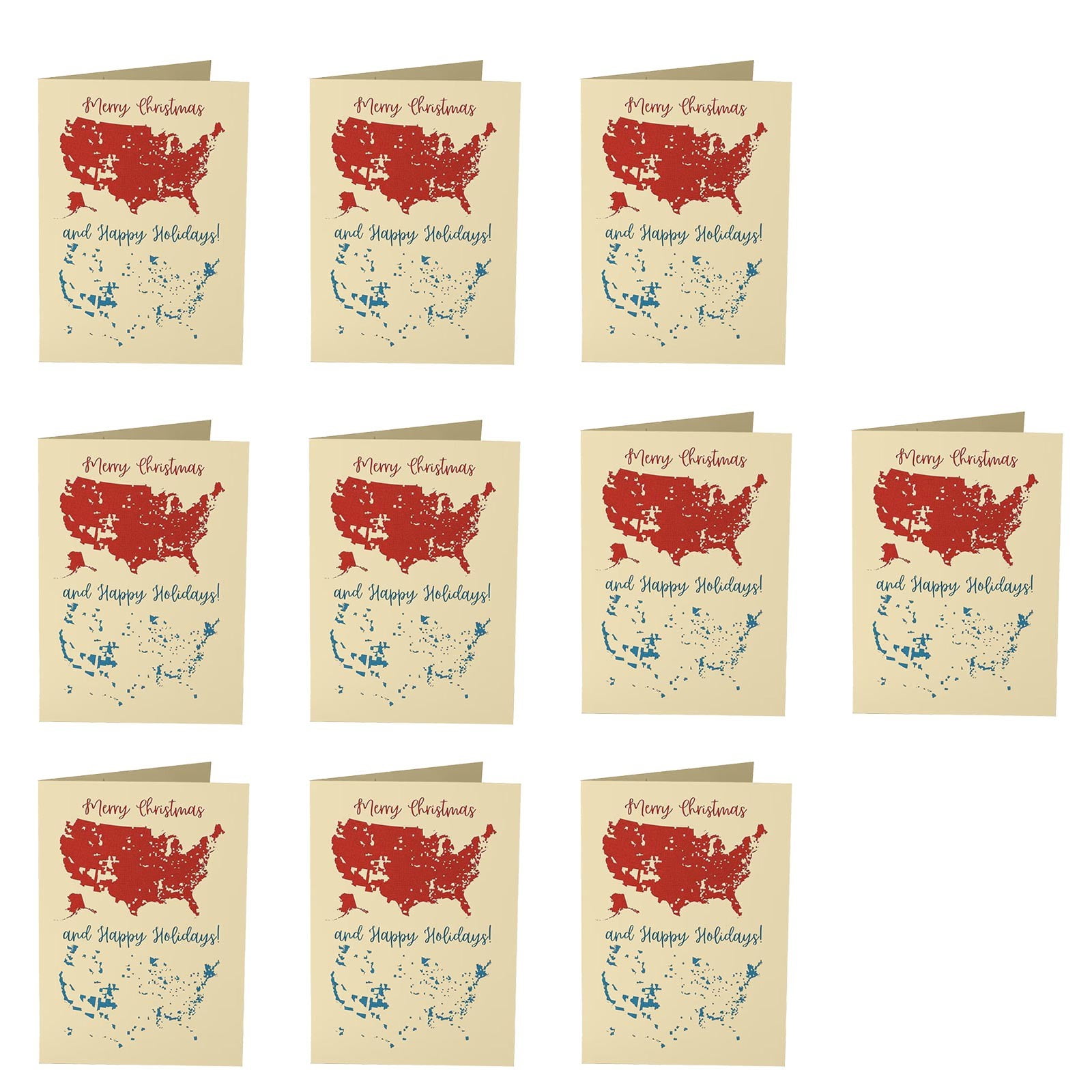 Black & Fri day Christmas Clearance! Funny Christmas Cards Set 2024