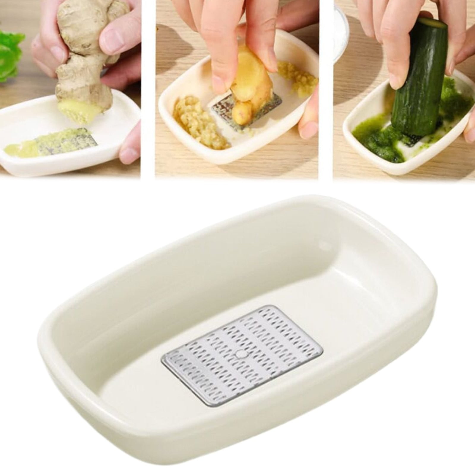 Black & Fri day!Christmas Clearance! Grinder Garlic Masher Household Onion Grater Grater Plate