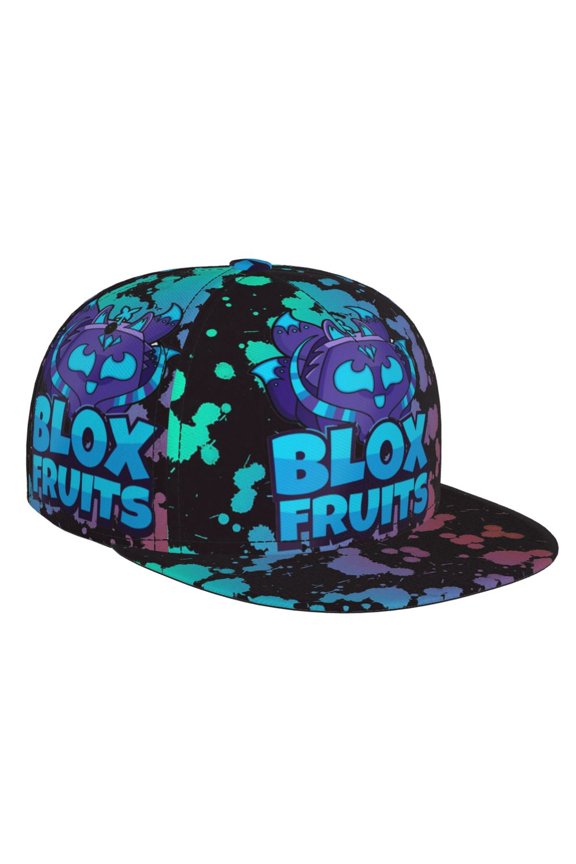 Bl-ox Fruit Kitsune Brim Bill Baseball Cap Adjustable Snapback Hat Hip Hop Dad Caps Men Women