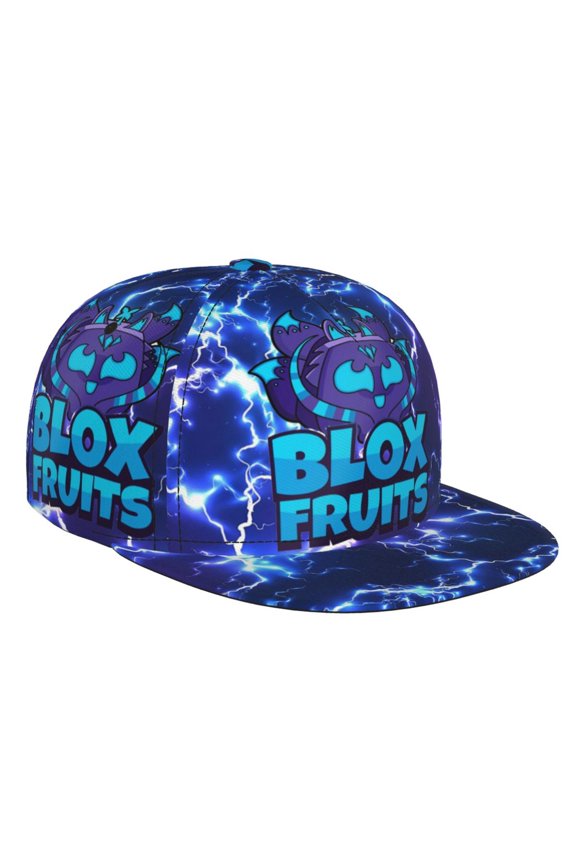 Bl-ox Fruit Kitsune Brim Bill Baseball Cap Adjustable Snapback Hat Hip Hop Dad Caps Men Women