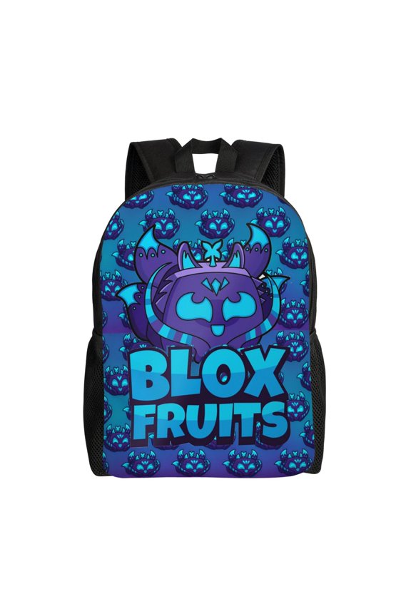 Bl-ox Fruit Kitsune Lightweight Backpack Laptop Shoulders Bag Bookbag Daypack Travel Women Men