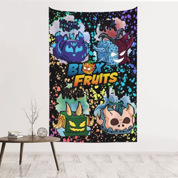 Bl-ox Fruit Tapestry 60 x 40 Wall Hanging Tapestries Art Banner for Bedroom Dorm Living Room Decorate
