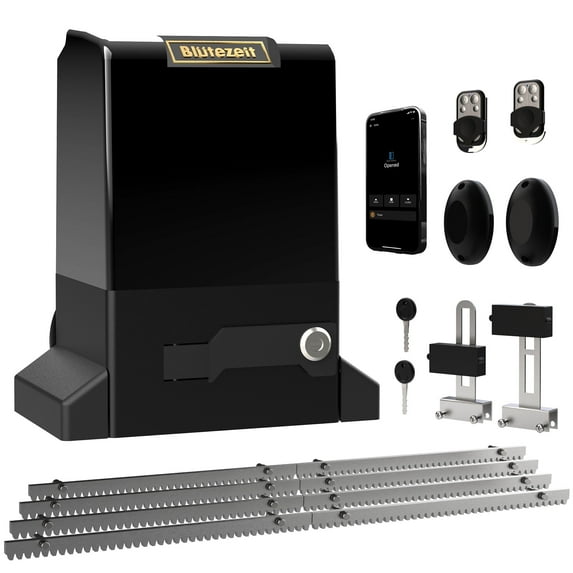 Blütezeit, Automatic Sliding Gate Opener, 1800lb, WiFi Control ...
