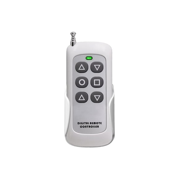 Blütezeit 6-Key Remote Control for Automatic Sliding Gate Opener, 433 MHz Mutual-Duplicating Remote Distance Up to 985ft/300m for Electric Rolling Driveway Gate Opener