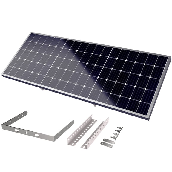 Bltezeit DC35V 25W Solar Panel Powered Charger Kit with Mount Bracket High-Efficiency for ME-GO-600 Automatic Sliding Gate Openers Plug-and-Play
