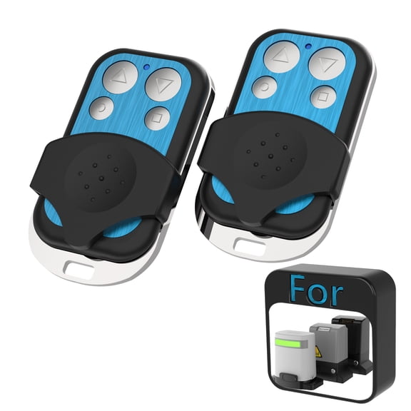 Bltezeit Remote Control for ME-GO & ME-BG Automatic Sliding Gate Opener (32-bit Board), 433MHz Driveway Gate Motor Hardware Accessory 2pcs