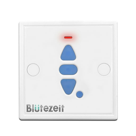 Blütezeit Wall-Mount Switch Wireless for Automatic Sliding Gate Opener, 433 MHz Mutual-Duplicating Remote Control, Door Access Control System Accessory 1pc