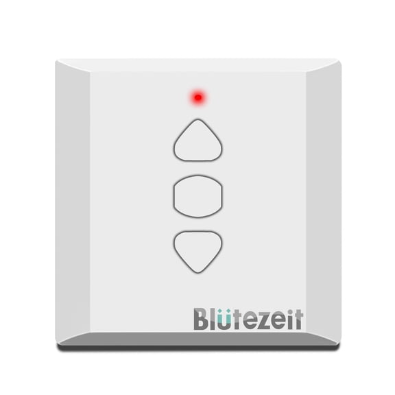 Blütezeit Wireless Wall Remote Control for Automatic Sliding Gate Opener, 433 MHz Duplicator Switch Open/Stop/Close for Door Access Control System Accessory 1pc