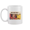 thumbnail image 1 of Bla Bla Bla Vintage Comic Style Mug -Image by Shutterstock, 1 of 3
