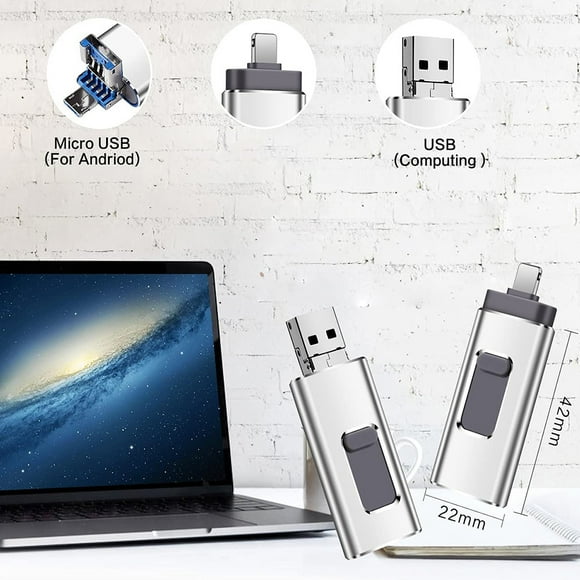 Bla Current 64GB USB 3.0 Flash Drive for iPhone and Computers
