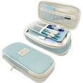 thumbnail image 1 of Bla Current High-Capacity Pencil Case, Light Blue, 1 of 10