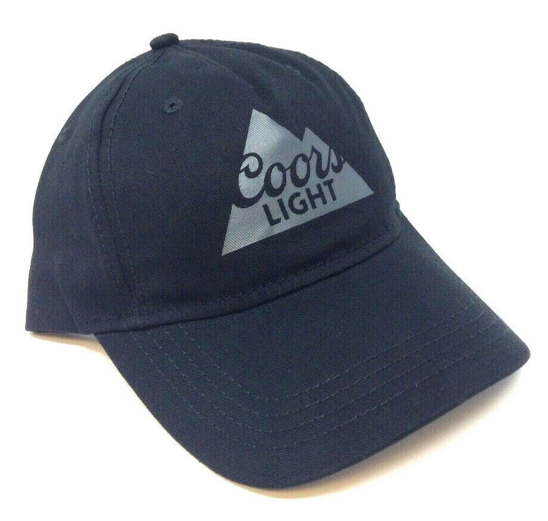 BlaBlack Coors Light Beer Classic Slouch Adjustable Hat