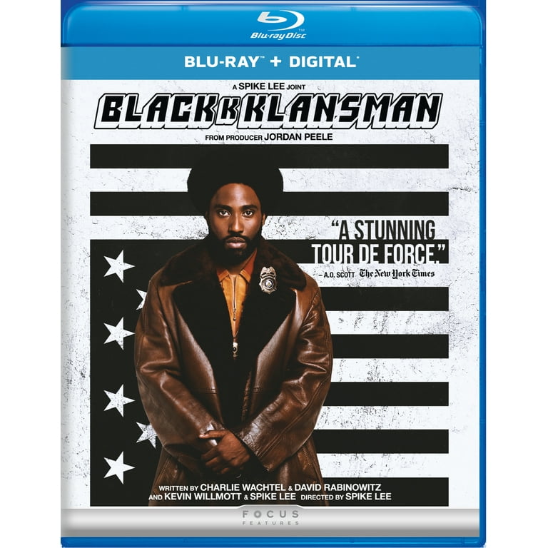 BlackkKlansman Blu ray Digital HD Blu ray Walmart