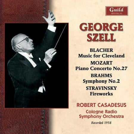 Blacher / Mozart / Brahms - George Szell-Blacher Mozart Etc. 1958 - Classical - CD