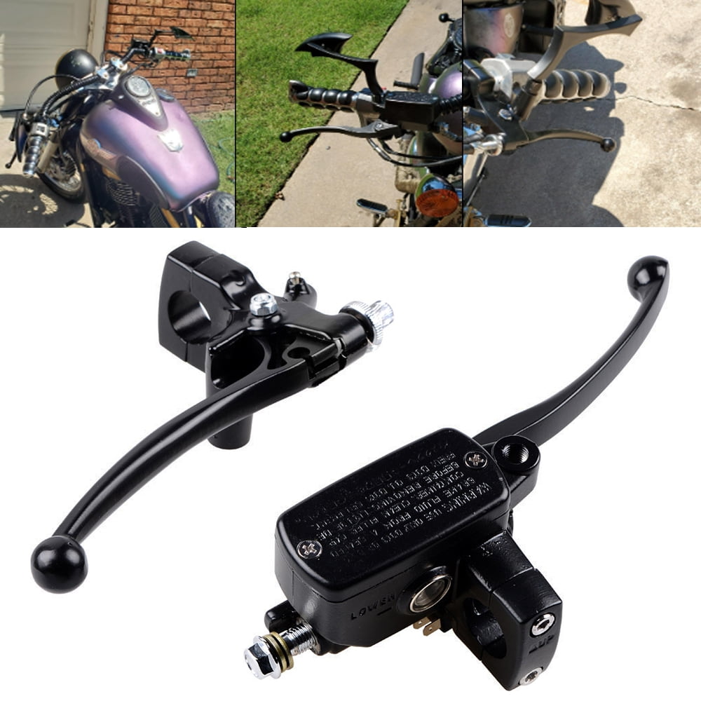 1 motorcycle handlebar hydraulic brake clutch master