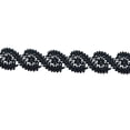 thumbnail image 1 of Black 1.75" wide Embroidered Venise Lace Trim for DIY Sewing Notions Crafts, 1 of 2