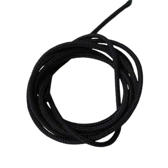 Black 1.8mm Braided Polyester Cording 3 Feet 9877Bl