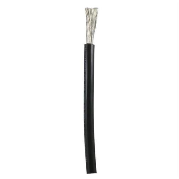 Black 1 AWG Battery Cable - 100 in.