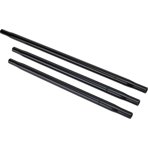 Black 1 OD Swedged 6061 Aluminum Radius Rod for 5/8 Heim, 23 In. Long