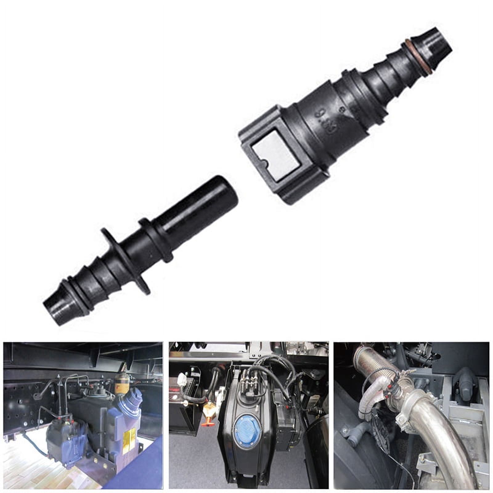 2x 8mm Petrol Hose Quick Release Couplings – For Motorcycle, Scooter, Quad & ATV Clutch Lines