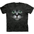 thumbnail image 1 of Black 100% Cotton Emerald Eyes Graphic Novelty T-Shirt, 1 of 2
