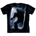 thumbnail image 1 of Black 100% Cotton Sasquatch Graphic Novelty T-Shirt, 1 of 2