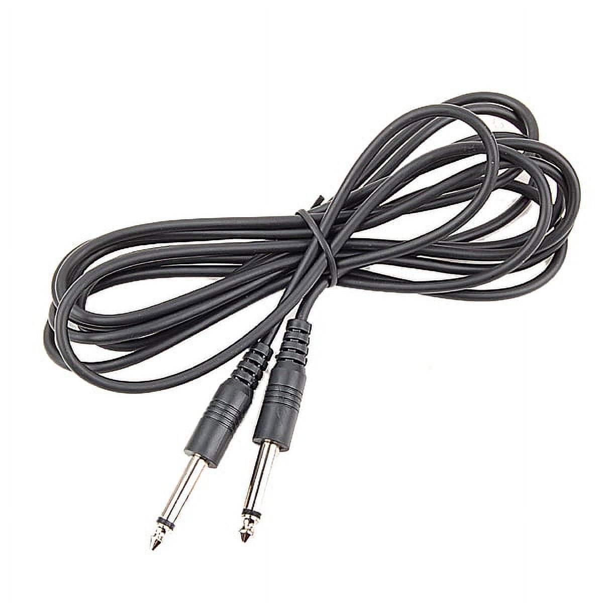 Black 10ft / Guitar Electric Patch Cord Guitars Amplifier AMP Cable