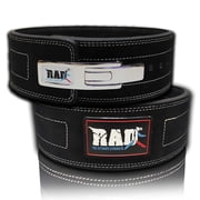 Black 10mm Lever Buckle Lifting Belts - RAD