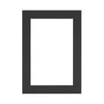 thumbnail image 1 of Black 10x12 White Picture Mats with White Core for 8x10 Pictures - Fits 10x12 Frame, 1 of 4