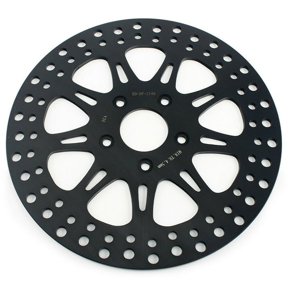 Black 11.5" Front Brake Rotor Disc for Harley FXR FXLR FLST FLSTF FXSTB FXDWG 84-99