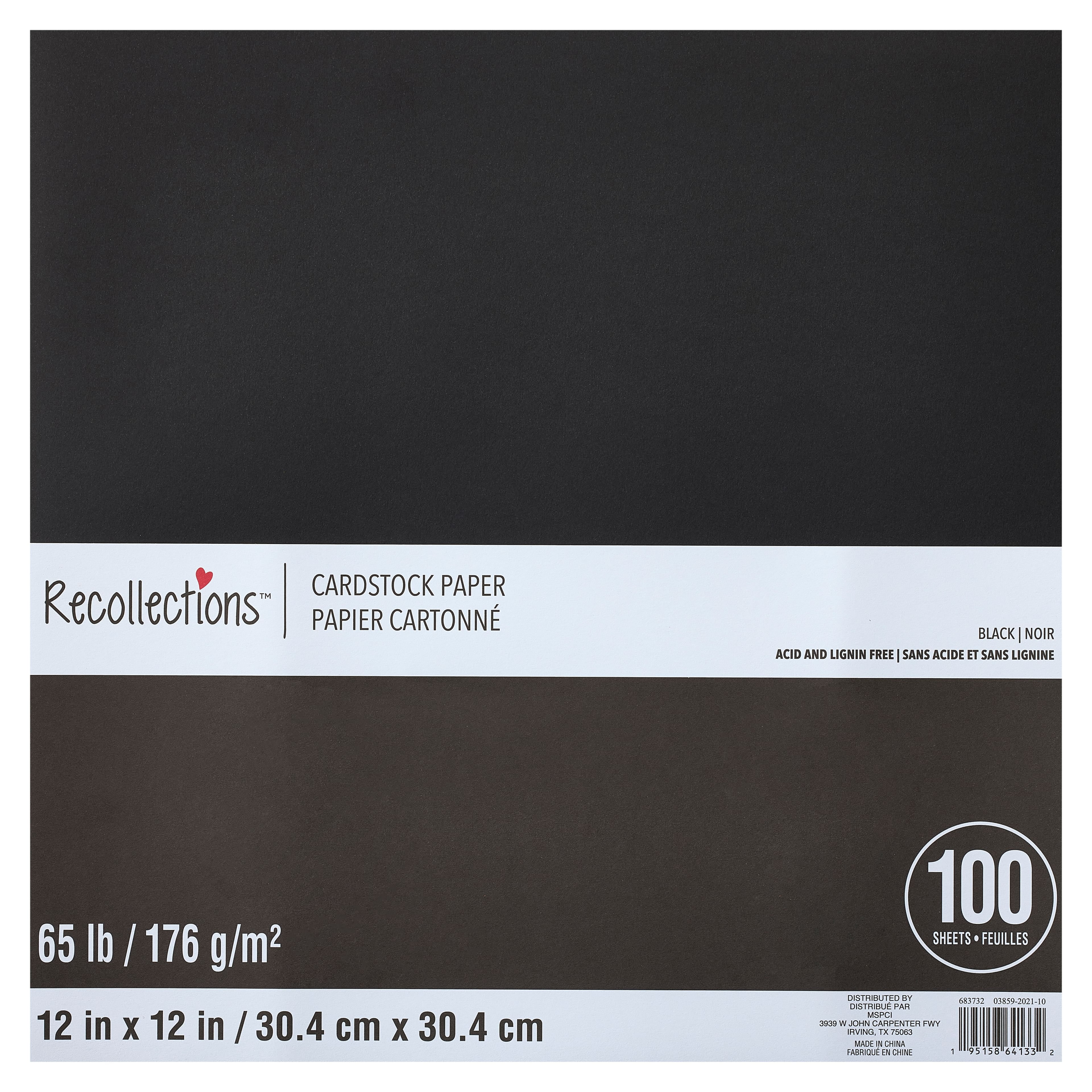 12 Packs: 100ct. (1,200 total) Kraft 3.75 x 8.8 Cardstock Paper by  Recollections™