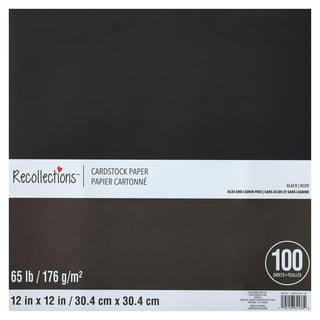 KEILEOHO keileoho 400 pack 8.5 x 11 inches black cardstock paper, a4  printable black colored cardstock, black cover card stock for scr