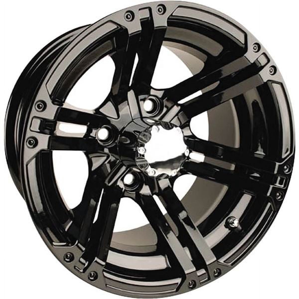 Ocelot E117 Golf Cart Wheels - 12x7 (Wheels for Cart Size), 4/4 (Bolt ...