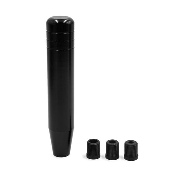 Black 18cm Long Aluminum Alloy Manual Gear Shift Shifter Lever Knob for Car Auto