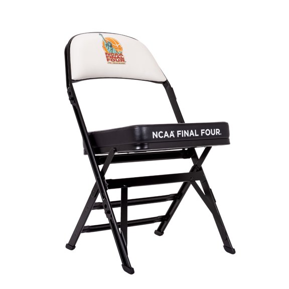 Black 1996 NCAA Men's Basketball Tournament March Madness Final Four Bench Chair