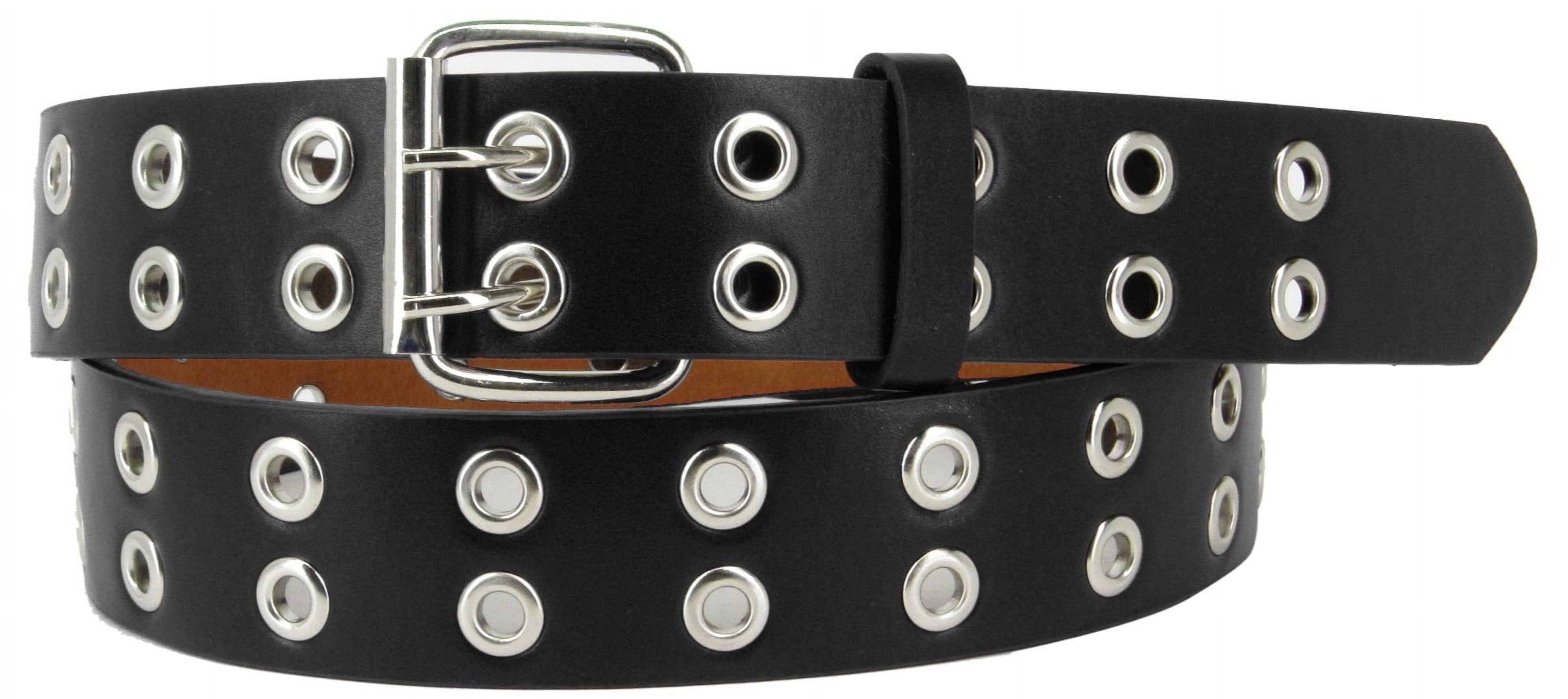Black Belt With Silver Holes