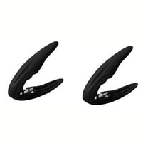 Black 2 Piece Chestnut Opener Set, Household Nut Cracker Tool With Scissors Design And Non Slip Grip For Kitchen Use And Holiday Cooking, 6X3X1In 0.3Lb