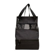 Black 2-Way Cooler Tote/Backpack