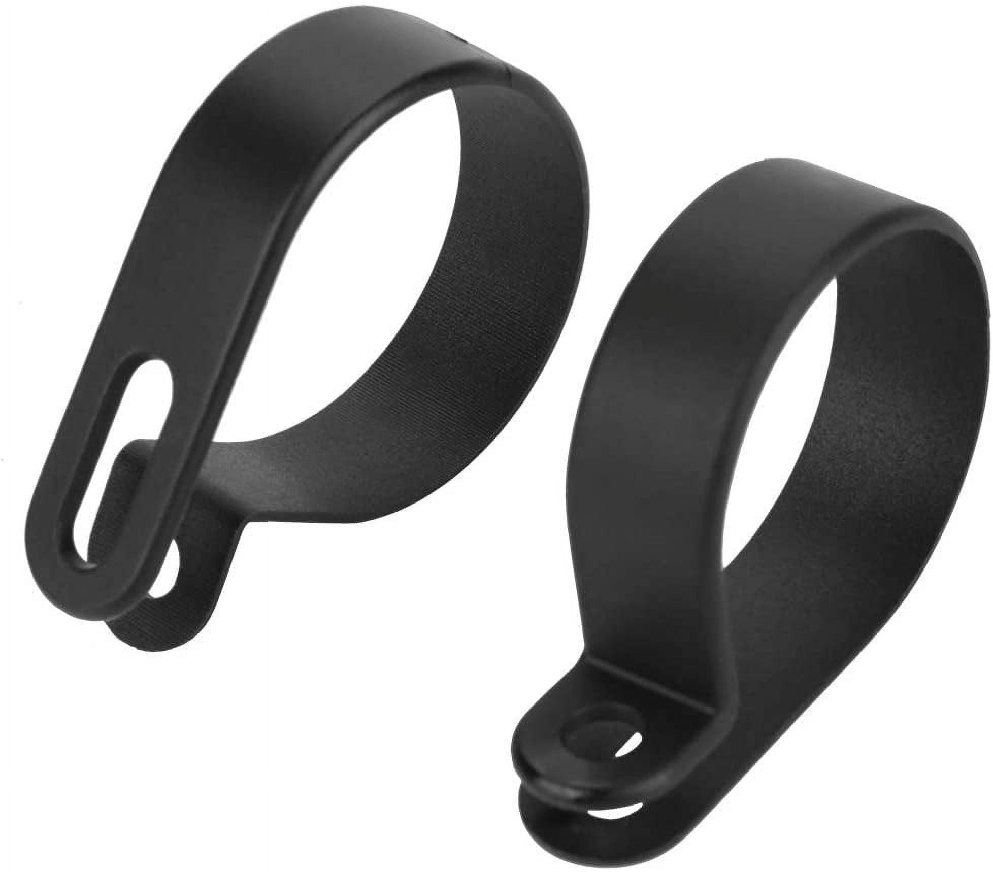 Self Adhesive Nylon Clips For Cable Wire Conduit Black or White 16mm 25mm  28mm