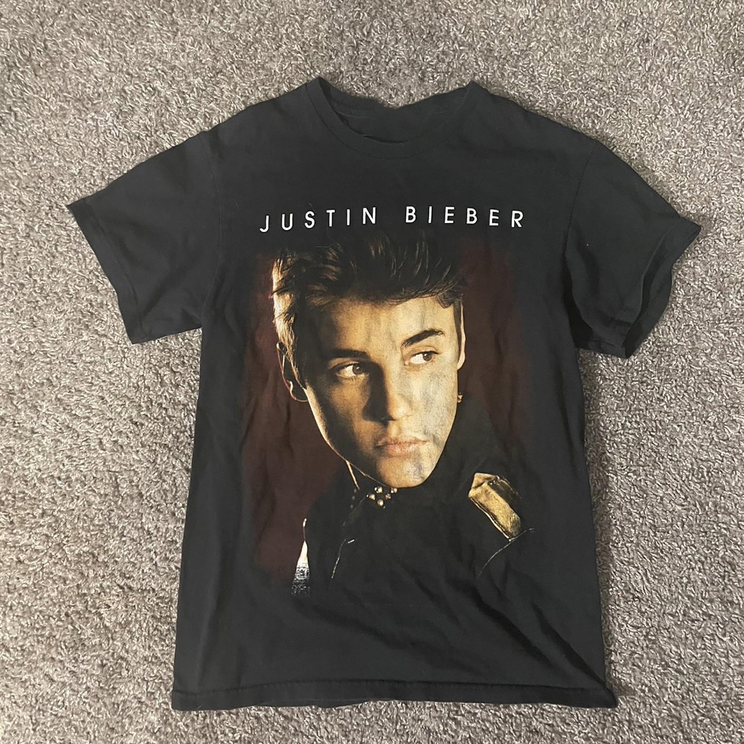 Black 2013 Justin Bieber Believe Tour Shirt - Walmart.com