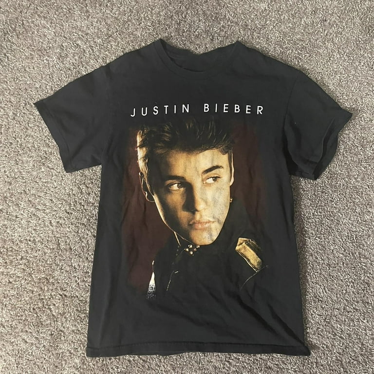 Black 2013 Justin Bieber Believe Tour Shirt - Walmart.com